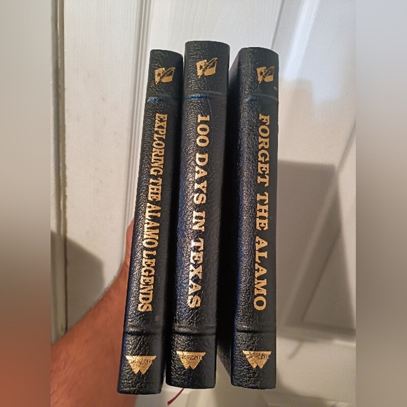 Vintage Texas History books autographed